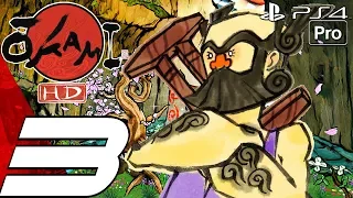 Okami HD - Gameplay Walkthrough Part 3 - Shinshu Fields & Hana Valley (PS4 PRO) Remastered