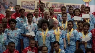 Fijian Prime Minister officiates at the presentation of Special Olympics Fiji Recognition Awards