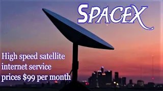 Starlink , Elon Musk 's high speed satellite internet service prices $99 per month , is coming up.