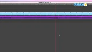 GarageBand Tutorial - Basic Editing Split Tool