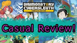 Digimon Story: Cyber Sleuth Casual Review!