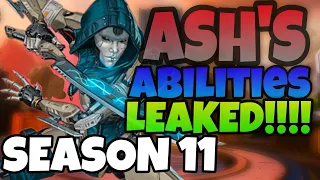 ASH ABILITIES Apex Legends