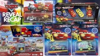 Disney Cars Reveal Recap | Glow Racers Will & Fillmore, Glow 4-Pack, Color Change Mack, 2024 2-Pack