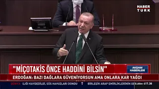 Cumhurbaşkanı Erdoğan'dan Yunan Başbakanı'na sert çıkış!