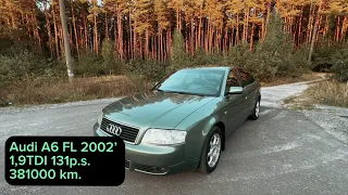 продаж Audi A6 C5 FL 2002' 1,9TDI 131 к.с. BOSE