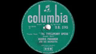 Norrie Paramor - Theme From The Threepenny Opera