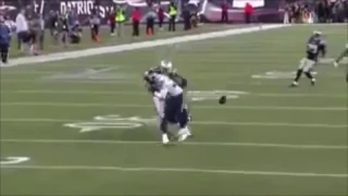 Rob Gronkowski HIT HARD by Earl Thomas III (MUST SEE!!!)