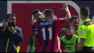 Il gol di Falcinelli (22') - Crotone - Inter - 2-1 - Giornata 31 - Serie A TIM 2016/17
