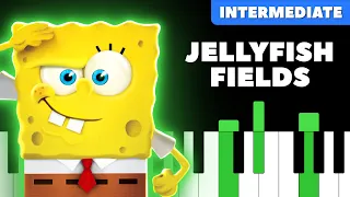 Jellyfish Fields - SpongeBob Battle for Bikini Bottom | PIANO Tutorial and SHEET MUSIC