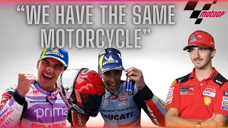 MARC MÁRQUEZ DOES NOT HAVE A WORSE MOTORCYCLE THAN BAGNAIA AND MARTÍN