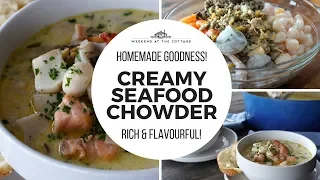 Extremely amazing CREAMY SEAFOOD CHOWDER | Tasty & Flavourful!