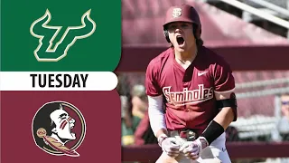 South Florida vs Florida State Baseball Highlights | College Baseball Highlights 2024