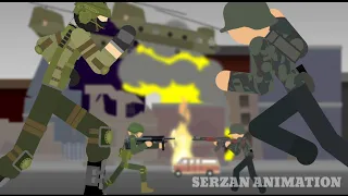 Stick Nodes War | WW2 Army vs Modern Army | Sticknodes war | Stick Animation