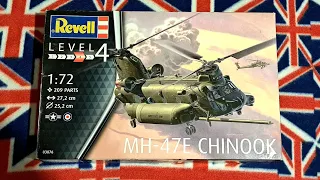 Revell 1/72 Chinook MH-47E review