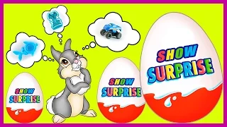 Surprise Show!!! Kinder Surprise toys Go move, Mixart, Sprinty