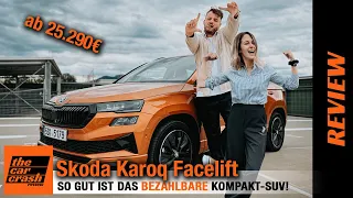 Skoda Karoq Facelift im Test (2022) So viel Auto bekommst du ab 25.290€!  Fahrbericht | Review | POV