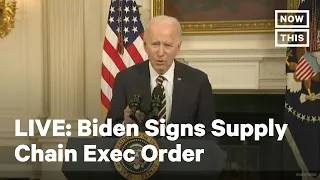 Joe Biden Signs Executive Order Targeting Supply Chains | LIVE