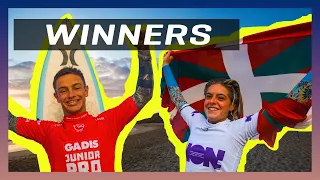 Highlights: Basque Surfers Amatriain and Gonzalez Extabarri Triumph in Ferrol