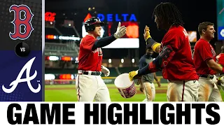 Freddie Freeman walks off, Braves clinch No. 2 seed | Red Sox-Braves Game Highlights 9/25/20