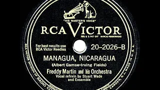 1947 HITS ARCHIVE: Managua, Nicaragua - Freddy Martin (Stuart Wade & group, vocal) (a #1 record)