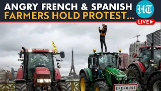 LIVE | Angry Over EU Policies, French & Spanish Farmers Gather For Joint Protest At Border