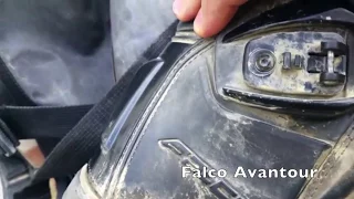 Falco Avantour adventure motorcycle boots