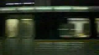 MARTA Train arriving at North Ave Station 2