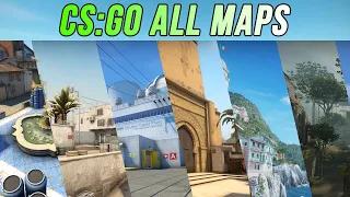 CS:GO ALL MAPS (COMPETITIVE) 2023 - CS:GO Maps Tour 4K 60FPS