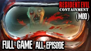 RESIDENT EVIL CONTAINMENT All Episodes 1-4 & Ending FULL GAME Gameplay Walkthrough (4K) | RE1 MOD