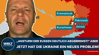 PUTINS KRIEG: "Ansturm der Russen deutlich abgebremst!" Aber jetzt hat die Ukraine ein neues Problem