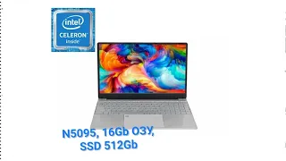 Обзор китайского ноутбука на Celeron N5095