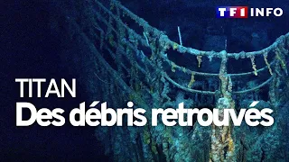 Des débris du sous-marin disparu retrouvés