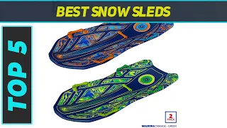 Top 5 Best Snow Sleds in 2023