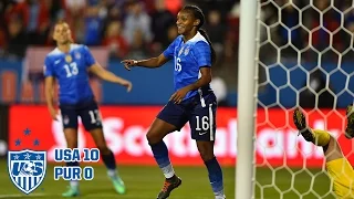 WNT vs. Puerto Rico: Highlights - Feb. 15, 2016