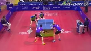 Table Tennis Persson/Wang Liqin vs Tsuboi/Matsumoto