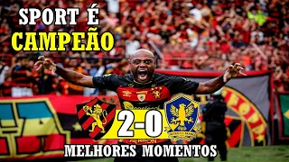 Sport 2 x 0 Retrô - Melhores Momentos Campeonato Pernambucano 2023