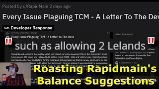 How NOT to Balance a Game: Rapidmain's "Letter to the Devs" | The Texas Chain Saw Massacre