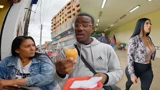 Colombian Girl takes me Away to Strange Parts for Street Food