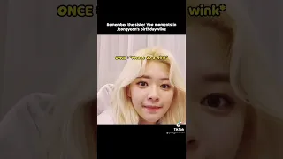 Twice Jeongyeon with her sister Seungyeon on Vlive