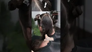 Full Scissor Cut Tutorial | HOW TO CUT long hair | MALE grooming