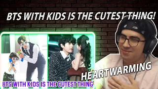 Melting! - BTS With Kids Is The Cutest Thing | Reaction