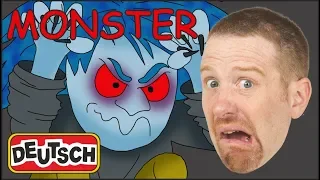 Monster für Kids | Songs für Kinder mit Steve and Maggie Deutsch | Reim Lied