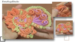 Crochet in FREEFORM Technique