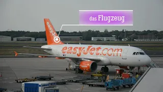 Немецкий в интерактивных видео // am Flughafen Tegel