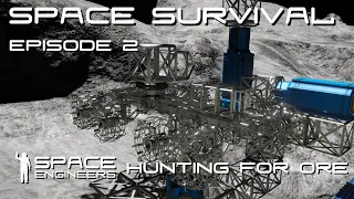 Space Engineers - Space Survival - Ep2 - Hunting down Cobalt and the elusive Magnesium!