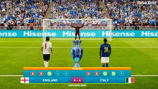 Italy vs England | EURO 2020 FINAL | Penalty Shootout | efootball PES 2021