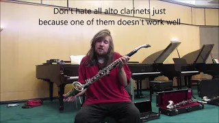 To Alto Clarinet Haters