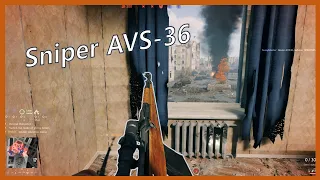 Enlisted Sniper AVS-36 - Stalingrad Campaign