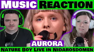 AURORA - Nature Boy LIVE in Nidarosdomen REACTION @AuroraMusic