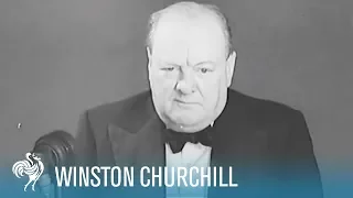 Winston Churchill Gives Speech on Nazi Propaganda & Uniting Against Hitler (1939) | War Archives